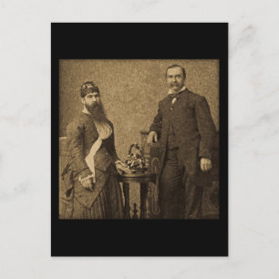 Circus Freak - Dame Briefkaart