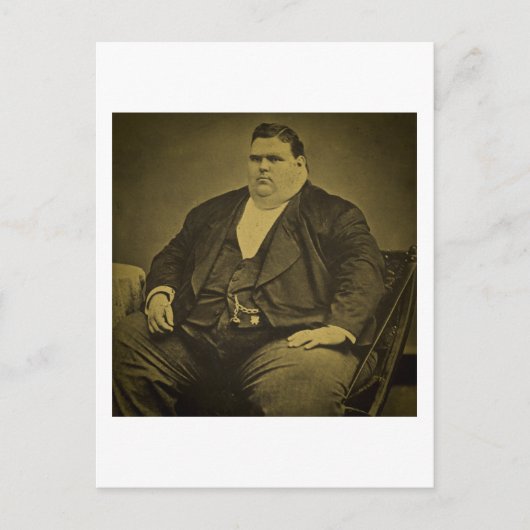 Circus Freak Sideshow VetMan Briefkaart (Voorkant)