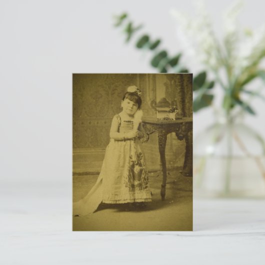  Circus Freak Woman Briefkaart (Staand voorkant)