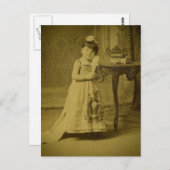 Circus Freak Woman Briefkaart (Voorkant / Achterkant)