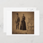  Circus Freaks Major Ray en zijn vrouw Briefkaart (Voorkant / Achterkant)