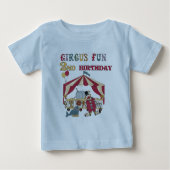 Circus Fun, 2e verjaardag, T-shirts en cadeautjes (Voorkant)
