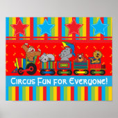 Circus Fun voor iedereen Poster (Voorkant)
