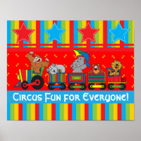 Circus Fun voor iedereen Poster