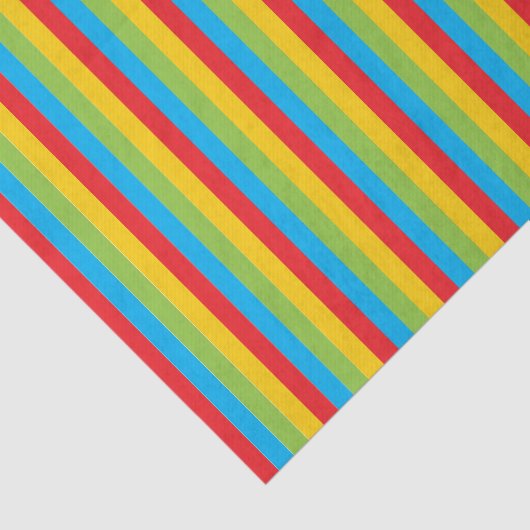 Circus gekleurde strepen tissuepapier (Detail)