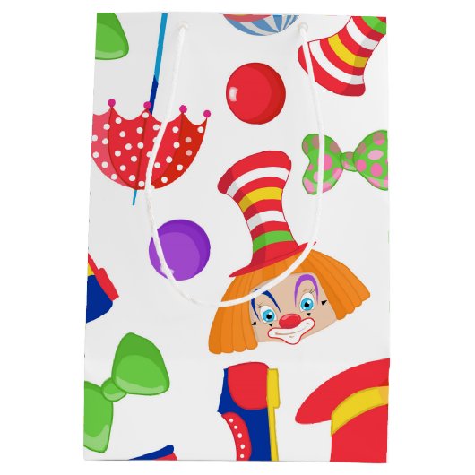 Circus Gift Bag Medium Cadeauzakje (Achterkant)
