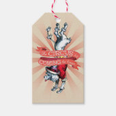 Circus Gift Labels Cadeaulabel (Voorkant)