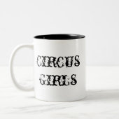 Circus Girl Coffee Mok (Links)