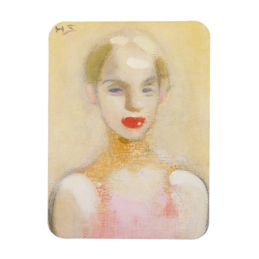 Circus girl, Helene Schjerfbeck Magneet (Verticaal)