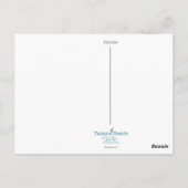 Circus Girl Jester| Carnaval Briefkaart TRUST Quot (Achterkant)