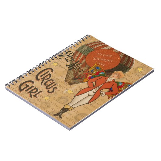 Circus Girl Notitieboek (Linkerzijde)