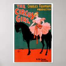 Circus Girl - op paard