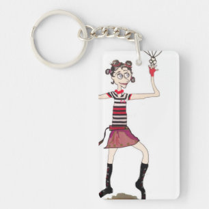 Circus Girl Sleutelhanger