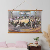 Circus Grand Finale, circa 1872. Hangend Wandkleed (Slaapkamer)