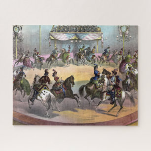 Circus Grand Finale, circa 1872. Legpuzzel