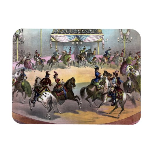 Circus Grand Finale, circa 1872. Magneet (Horizontaal)