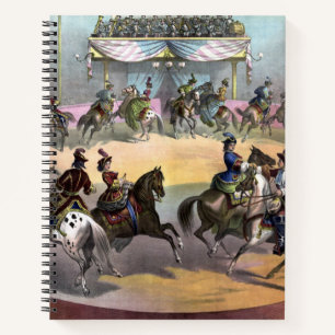Circus Grand Finale, circa 1872. Notitieboek