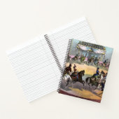 Circus Grand Finale, circa 1872. Notitieboek (Binnen)