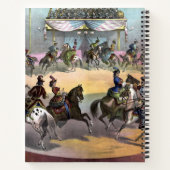 Circus Grand Finale, circa 1872. Notitieboek (Achterkant)