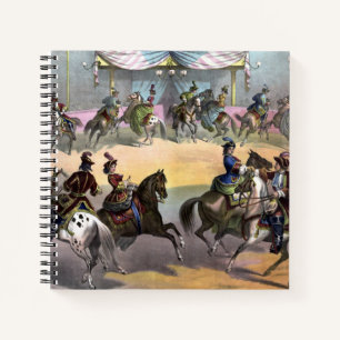 Circus Grand Finale, circa 1872. Notitieboek