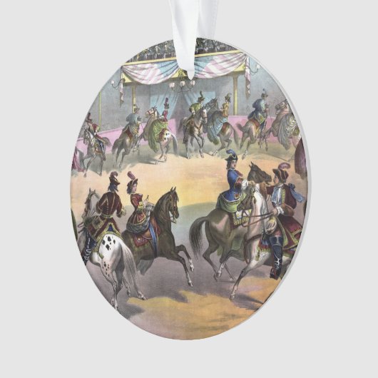 Circus Grand Finale, circa 1872. Ornament (voorkant)
