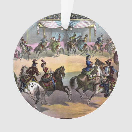 Circus Grand Finale, circa 1872. Ornament (voorkant)