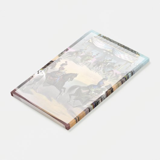 Circus Grand Finale, circa 1872. Post-it® Notes (Schuin)