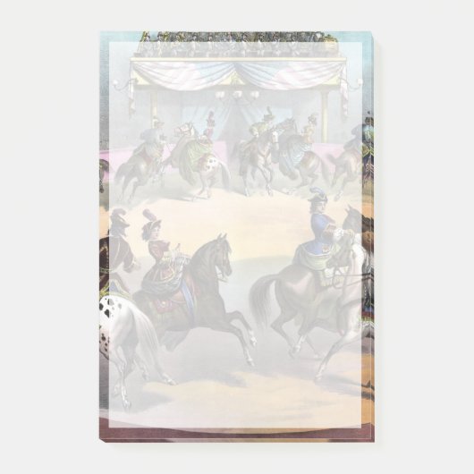 Circus Grand Finale, circa 1872. Post-it® Notes (Voorkant)