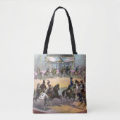 Circus Grand Finale, circa 1872. Tote Bag (Voorkant)