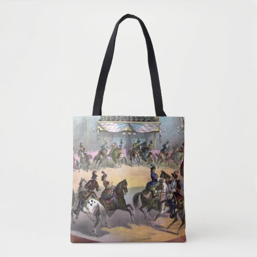Circus Grand Finale, circa 1872. Tote Bag (Voorkant)