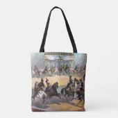 Circus Grand Finale, circa 1872. Tote Bag (Achterkant)