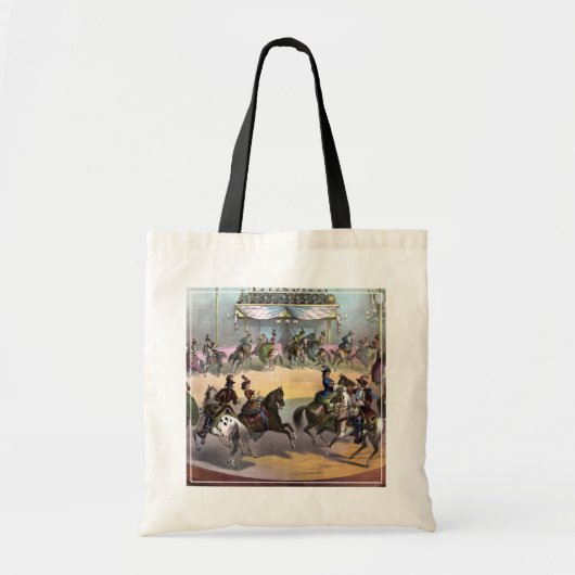 Circus Grand Finale, circa 1872. Tote Bag (Voorkant)