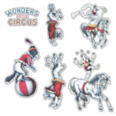  Circus Handelingen, Honden en Paarden Sticker (Voorkant)