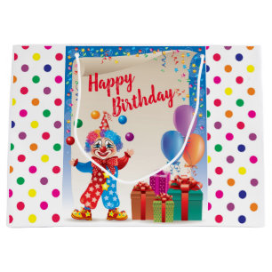 Circus Happy Birthday Groot Cadeauzakje