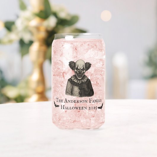 circus | Haunted Carnival Theme Halloween Blikvorm Glas (Insitu (Huwelijk))