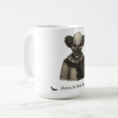  circus | Haunted Carnival Theme Halloween Koffiemok (Voorkant links)