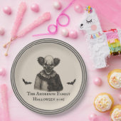  circus | Haunted Carnival Theme Halloween Papieren Bordje (Feest)