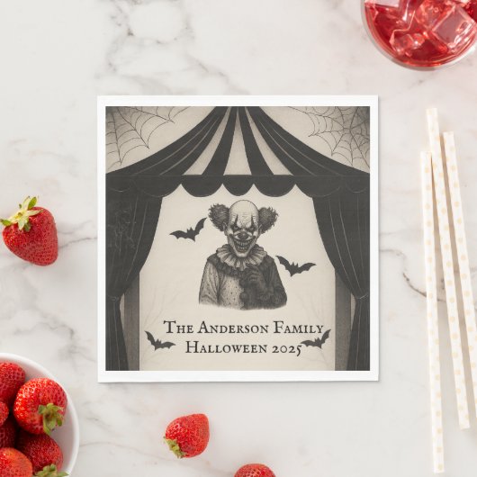 circus | Haunted Carnival Theme Halloween Servet (Insitu)