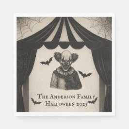 circus | Haunted Carnival Theme Halloween Servet