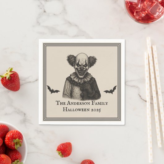  circus | Haunted Carnival Theme Halloween Servet (Insitu)