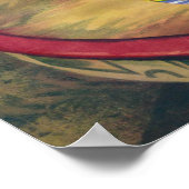 Circus Horse and Clowns in Ring Acrobat Poster (Hoek)