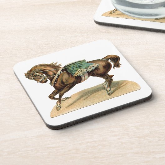 Circus Horse Bier Onderzetter (Linkerzijde)