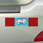Circus Horse Bumpersticker (Op auto)