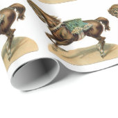  Circus Horse Cadeaupapier (Rol Hoek)