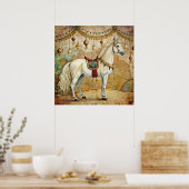 Circus Horse Poster (Keuken)