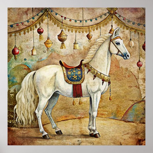Circus Horse Poster (Voorkant)
