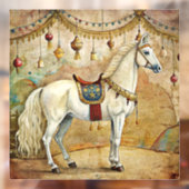 Circus Horse Window Cling Raamsticker (Vel 2)