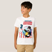 Circus IJsbeer Directeur Verjaardag T-shirt (Voorkant volledig)