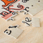  Circus Illustratie Kunst Oud Antiek Legpuzzel (Zijkant)