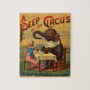 Circus Illustratie Kunst Oud Antiek Legpuzzel